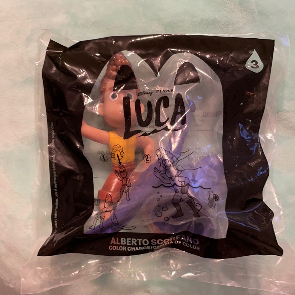 Luca (#3) disney mcdonald’s toy